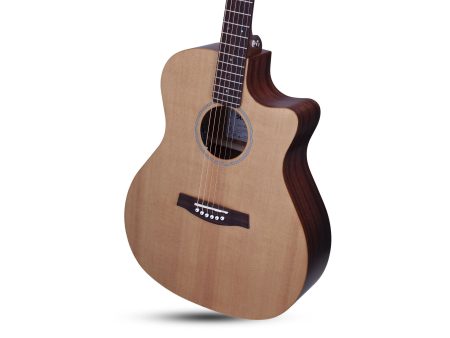 6 cuerdas Tapa Spruce Cutaway - Image 7