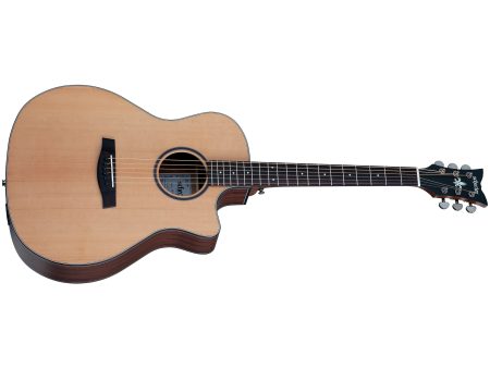 6 cuerdas Tapa Solida Cedar Fishman Isys+ Cutaway - Image 7