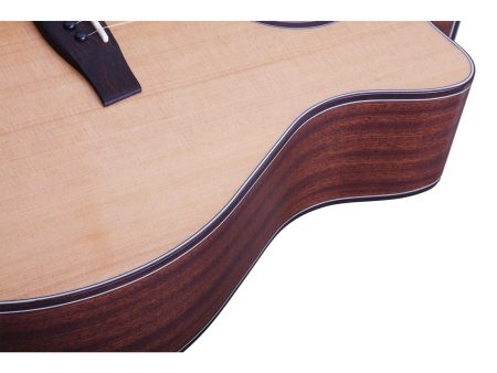 6 cuerdas Tapa Solida Cedar Fishman Isys+ Cutaway - Image 6