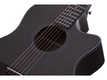 6 cuerdas Tapa Solida Cedar Fishman Isys+ Cutaway - Image 3