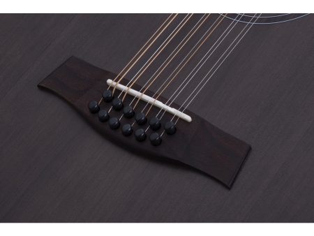 12 cuerdas Tapa Solida Cedar Fishman Isys+ Cutaway - Image 9