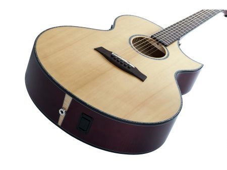 6 cuerdas Tapa Solida Spruce Fishman Isys+ Cutaway - Image 7