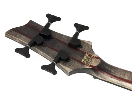 4 cuerdas 34",mango Maple/Padauk, cuerpo Swamp Ash - Image 8