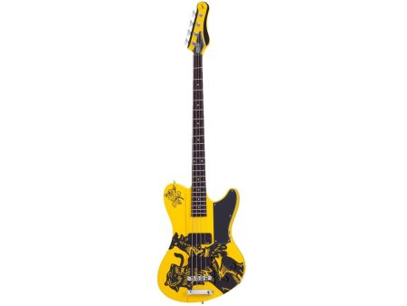 4 cuerdas NeckThru EMG PickUp:HH ACTIVO