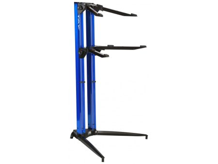 2 Teclados ALUMINIO PesoMax 130Kg H:98cm FUNDA