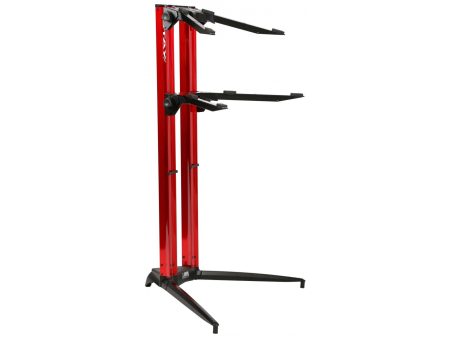2 Teclados ALUMINIO PesoMax 130Kg H:98cm FUNDA