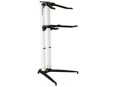 2 Teclados ALUMINIO PesoMax 130Kg H:98cm FUNDA