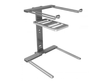 ÜBERSTAND Laptop Stand. w/ shelf for sound card o