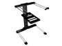 Annodized BLACK ÜBERSTAND Laptop Stand. w/ shelf