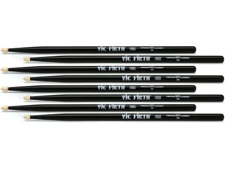 4X3= 4pares 5B American Classic Madera NEGRO - Image 2