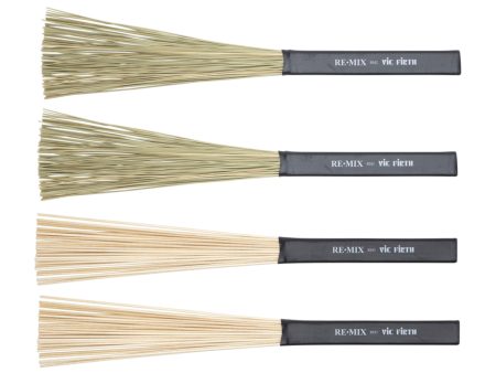 RE-MIX Brushes Combo x 2 pares (Grass/Birch)