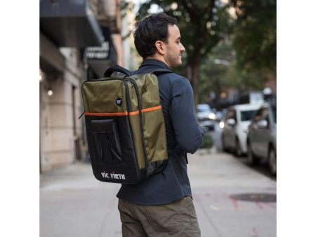 Vic Firth Professional Tech Backpack - Green/Black - Image 10