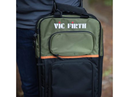 Vic Firth Professional Tech Backpack - Green/Black - Image 8
