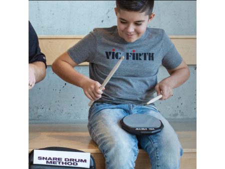 Vic Firth Black Logo Tee . - Image 3