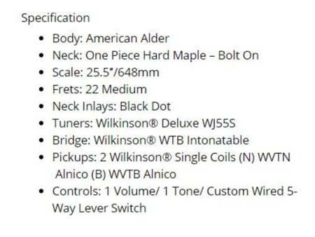 MANGO Atornillado THRU BODY 2xSingle Coil - Image 2