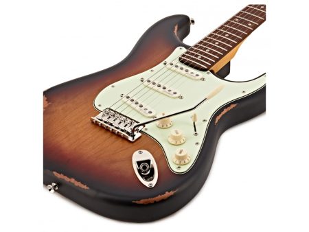 MANGO Atornillado 3xSingleCoil c/PALANCA Aged - Image 4