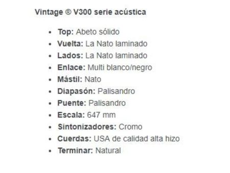 Guitarra Folk Tapa SOLIDA - Image 2