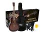 Pack Guit Tapa Solida Funda+Correa+Afinador+Puas