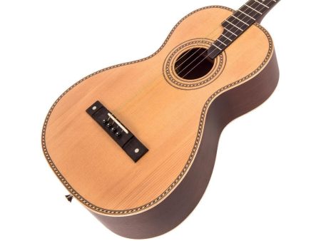 Guitarra TENOR de 4 Cuerdas Tapa SOLIDA c/FUNDA - Image 5