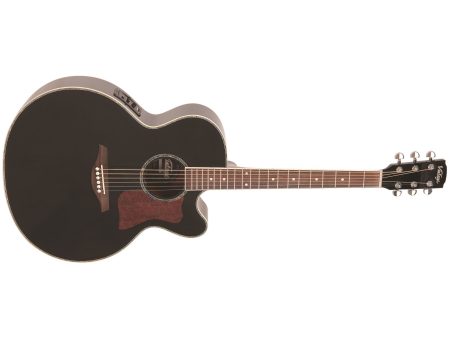 Guitarra Jumbo Tapa SOLIDA c/Corte Fishman