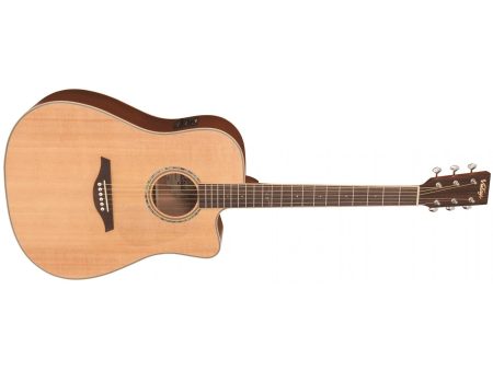 Guitarra Dreadnought c/CORTE Fishman USB