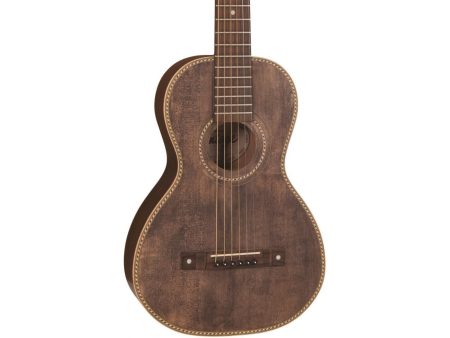 Guitarra de VIAJE Tapa SOLIDA Fishman USB c/FUNDA - Image 5