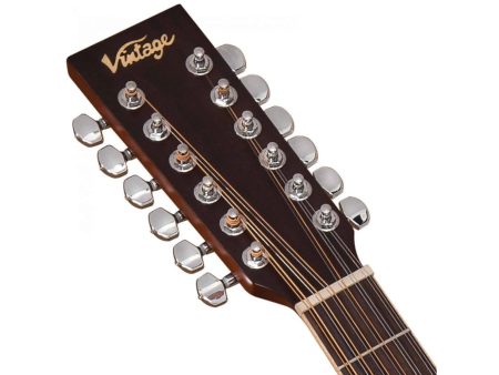 Guitarra Dreadnought Tapa SOLIDA 12 Cuerdas - Image 7