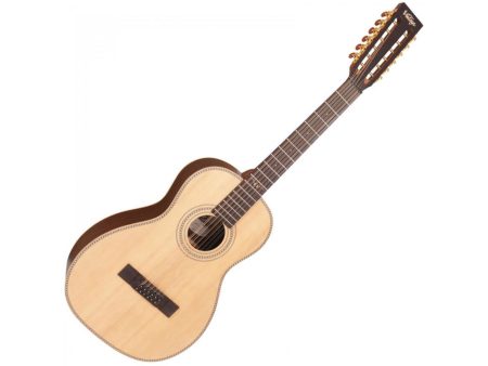 Guitarra de VIAJE T.SOLIDA Fish 12 Cuerdas c/EST