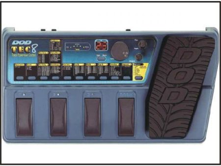 Pedalera programable c/pedal de Expresion